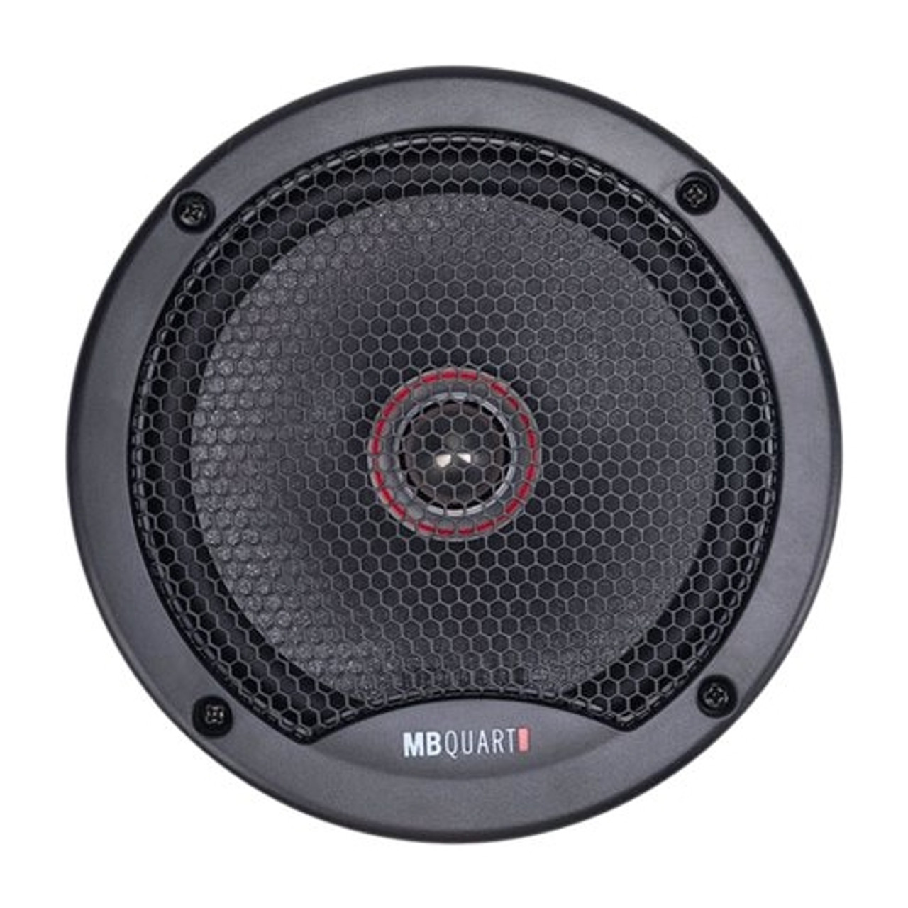 MB Quart - Premium 6-1/2" 2-Way Car Speakers with Aerated Paper Cones (Pair) - Black