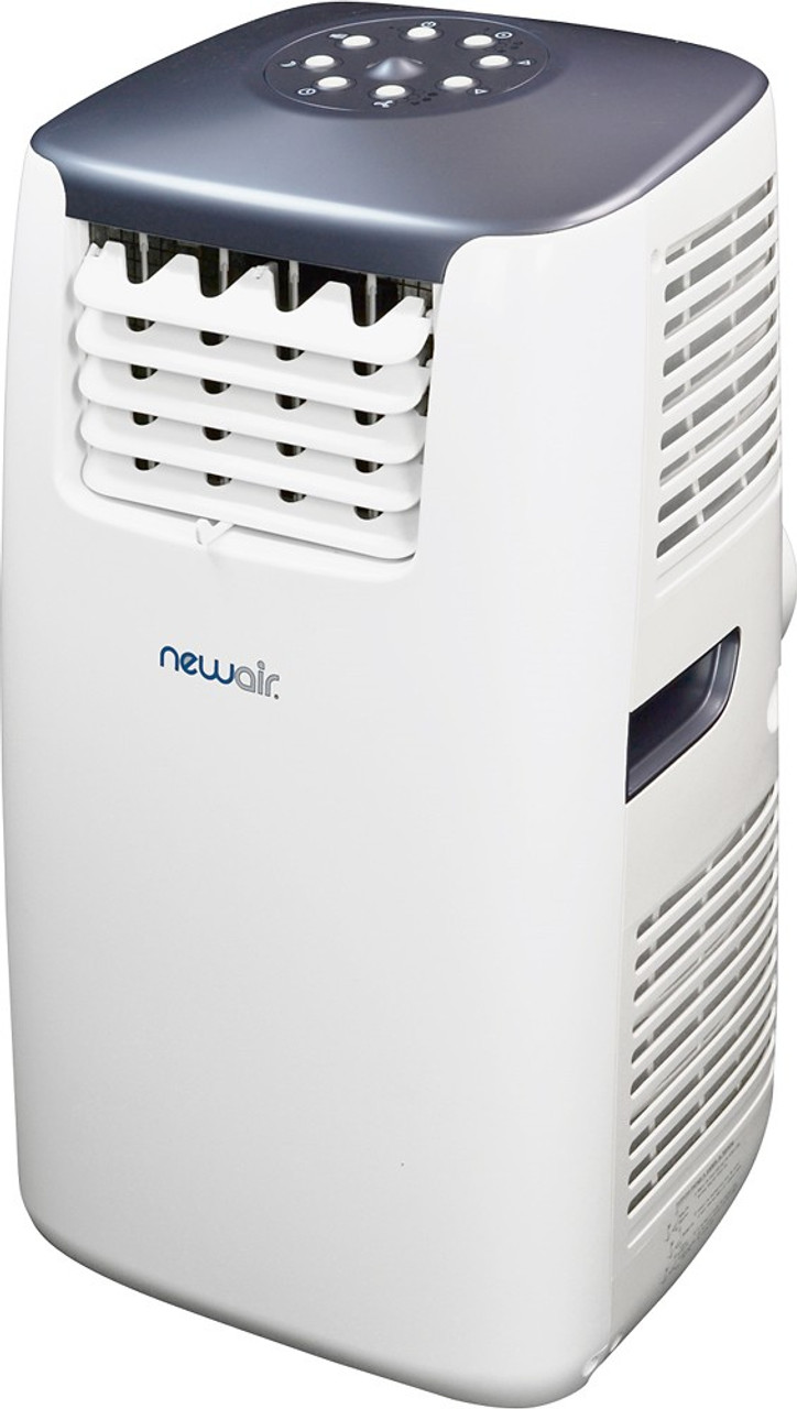 NewAir - 14,000 BTU Portable Air Conditioner and Heater - White