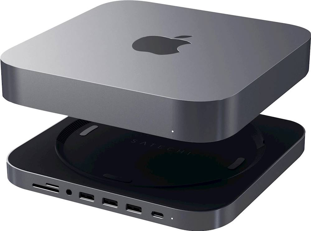 Satechi - Type-C Aluminum Stand and Hub for Apple Mac Mini 2018