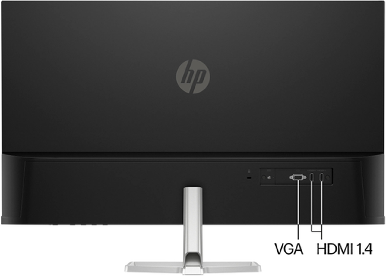 HP - 31.5" VA LED FHD Monitor (HDMI, VGA) - Silver & Black