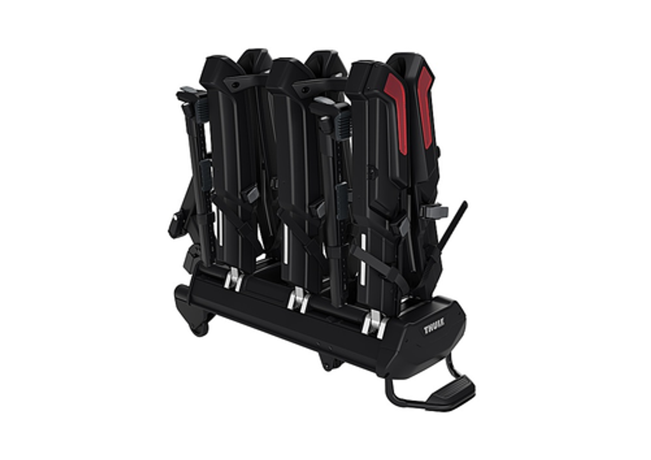 Thule Epos 3-bike foldable hitch platform hitch bike rack - Black