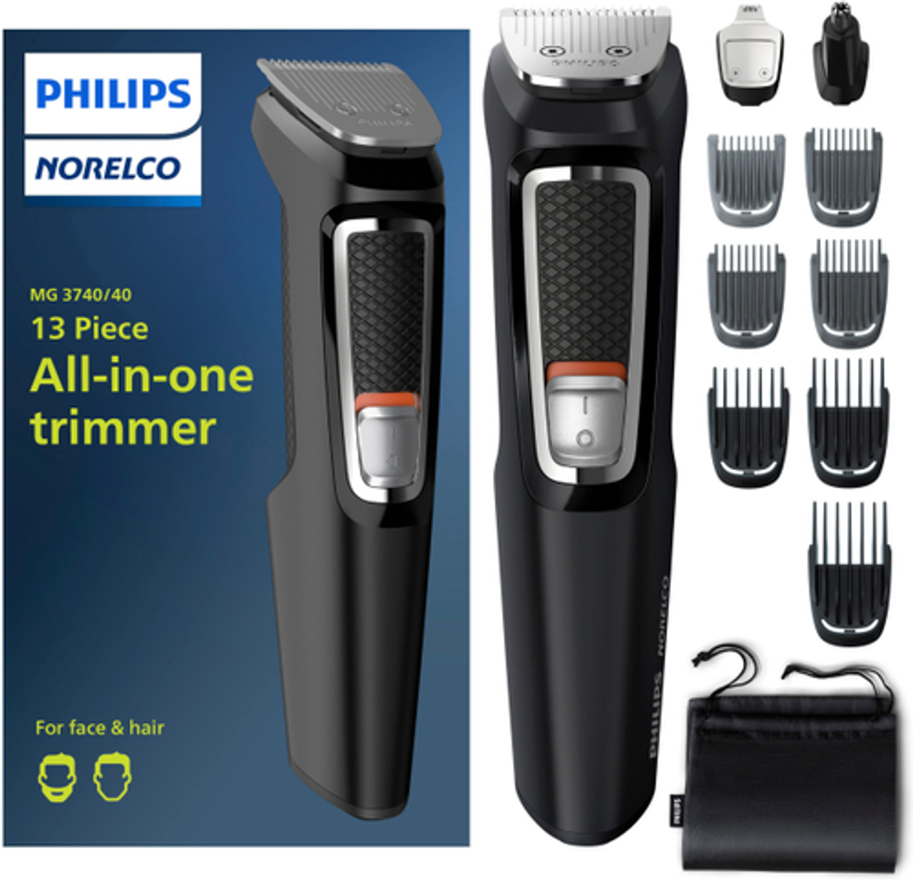 Philips Norelco Multi Groomer Series 3000 - Black