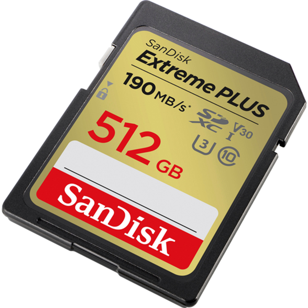 SanDisk - Extreme PLUS 512GB SDHC/SDXC UHS-I Card