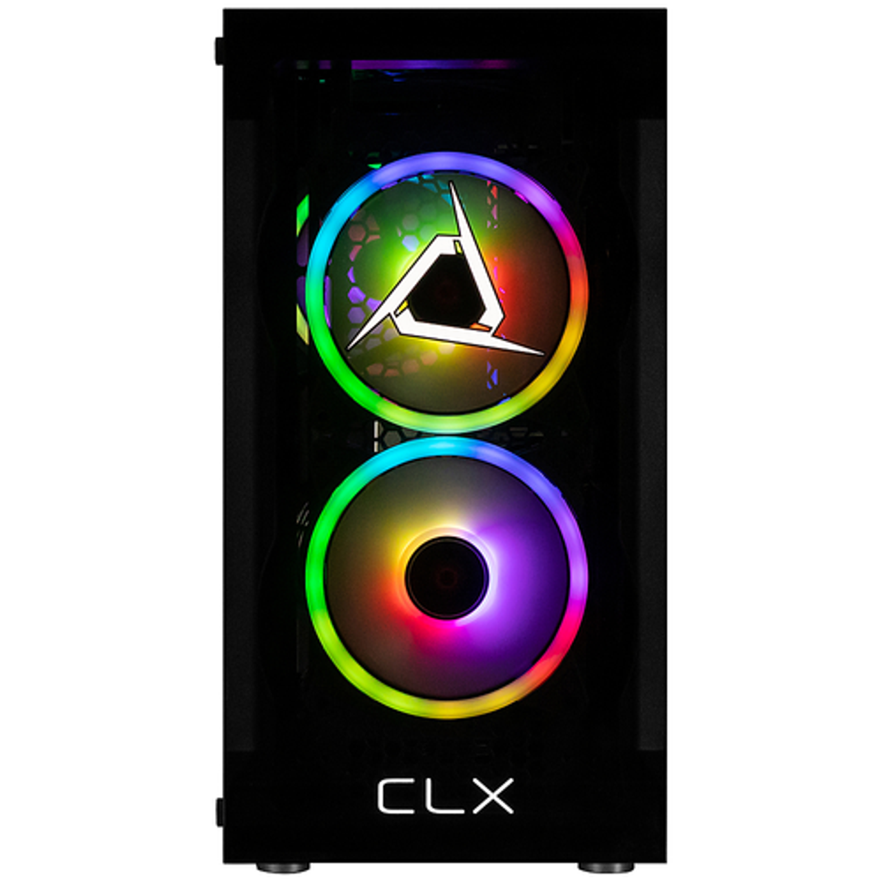 CLX - SET Gaming Desktop - Intel Core i5 14400F - 32GB DDR5 5600 Memory - GeForce RTX 4060 Ti - 1TB NVMe M.2 SSD + 4TB HDD - Black
