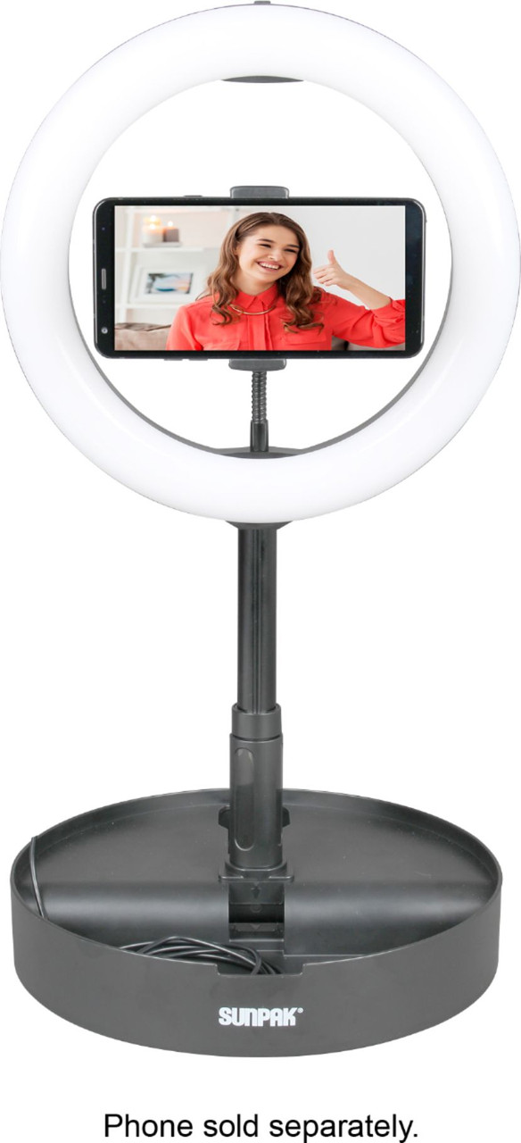 Tocad - Sunpak Self Storing Ring Light Vlogging Kit