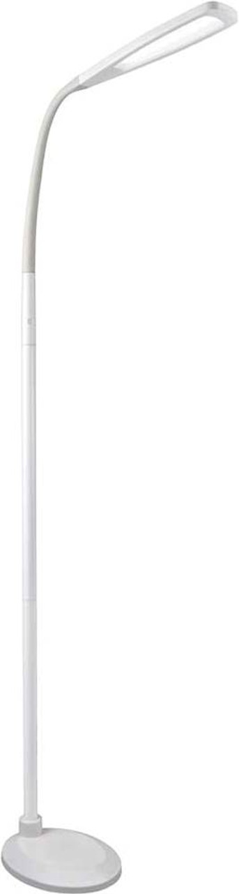 OttLite - Natural Daylight LED Flex Floor Lamp - White