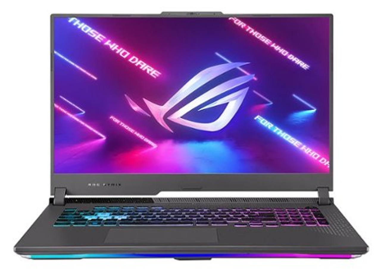 ASUS - ROG Strix G17 17.3” 240Hz Gaming Laptop QHD - AMD Ryzen 9 7940HX with 16GB DDR5 -  NVIDIA GeForce RTX 4070 - 1TB SSD - Eclipse Gray