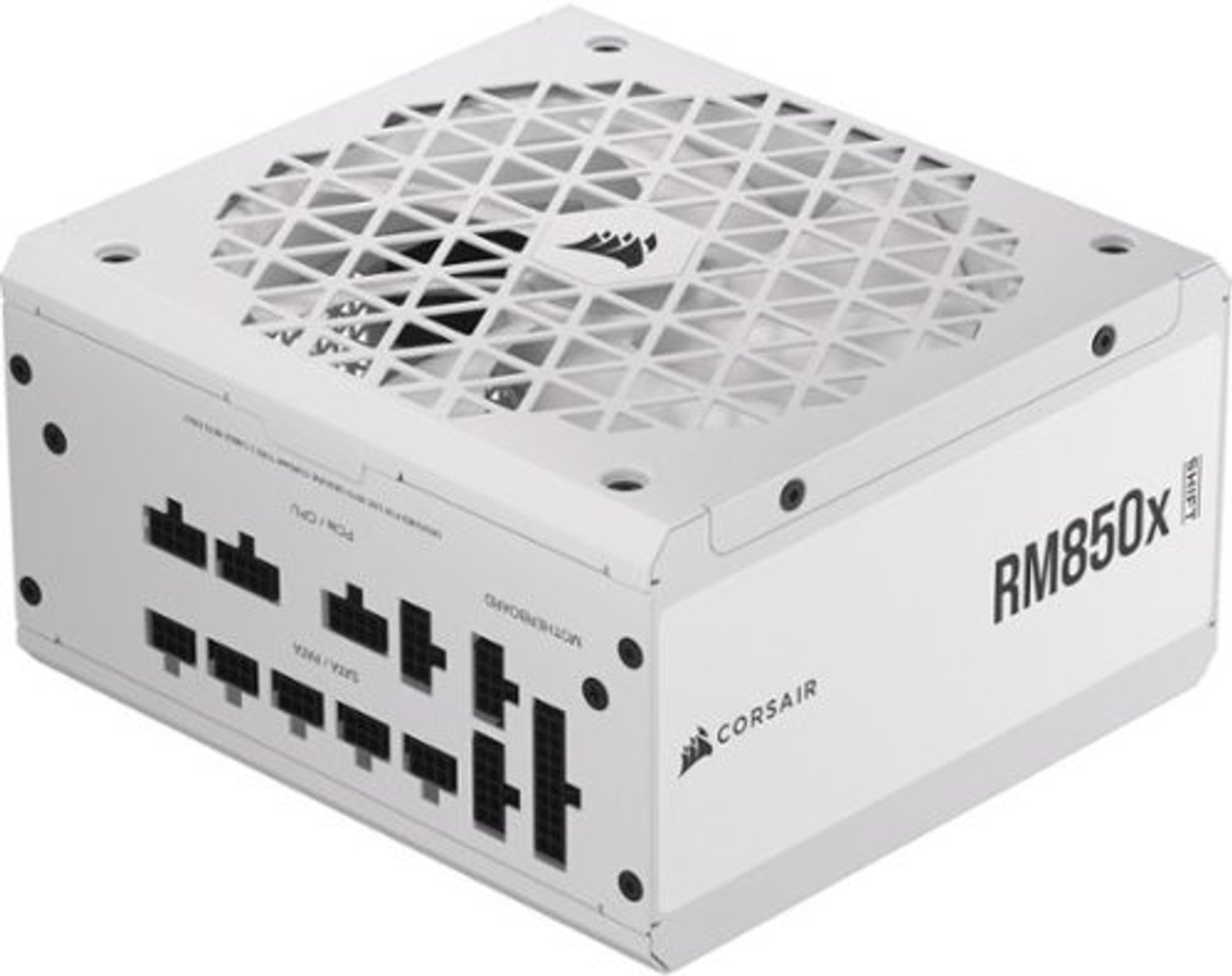 CORSAIR - RMx Shift Series RM850x Shift Cybenetics Gold Fully Modular ATX Power Supply - White