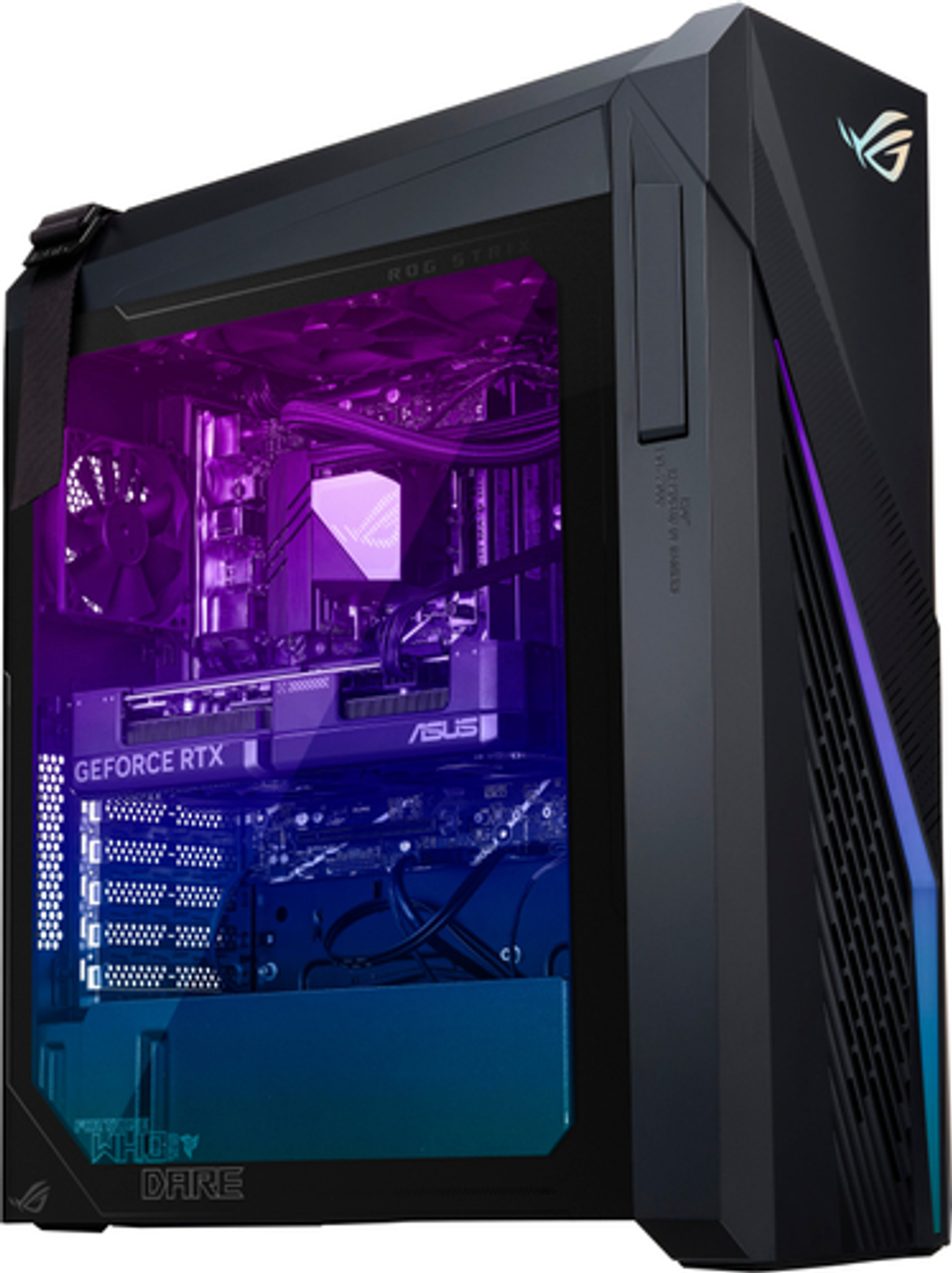 ASUS - ROG Gaming Desktop - Intel Core i7-14700KF - 32GB Memory - NVIDIA GeForce RTX 4070 Super - 2TB SSD - Black - Black