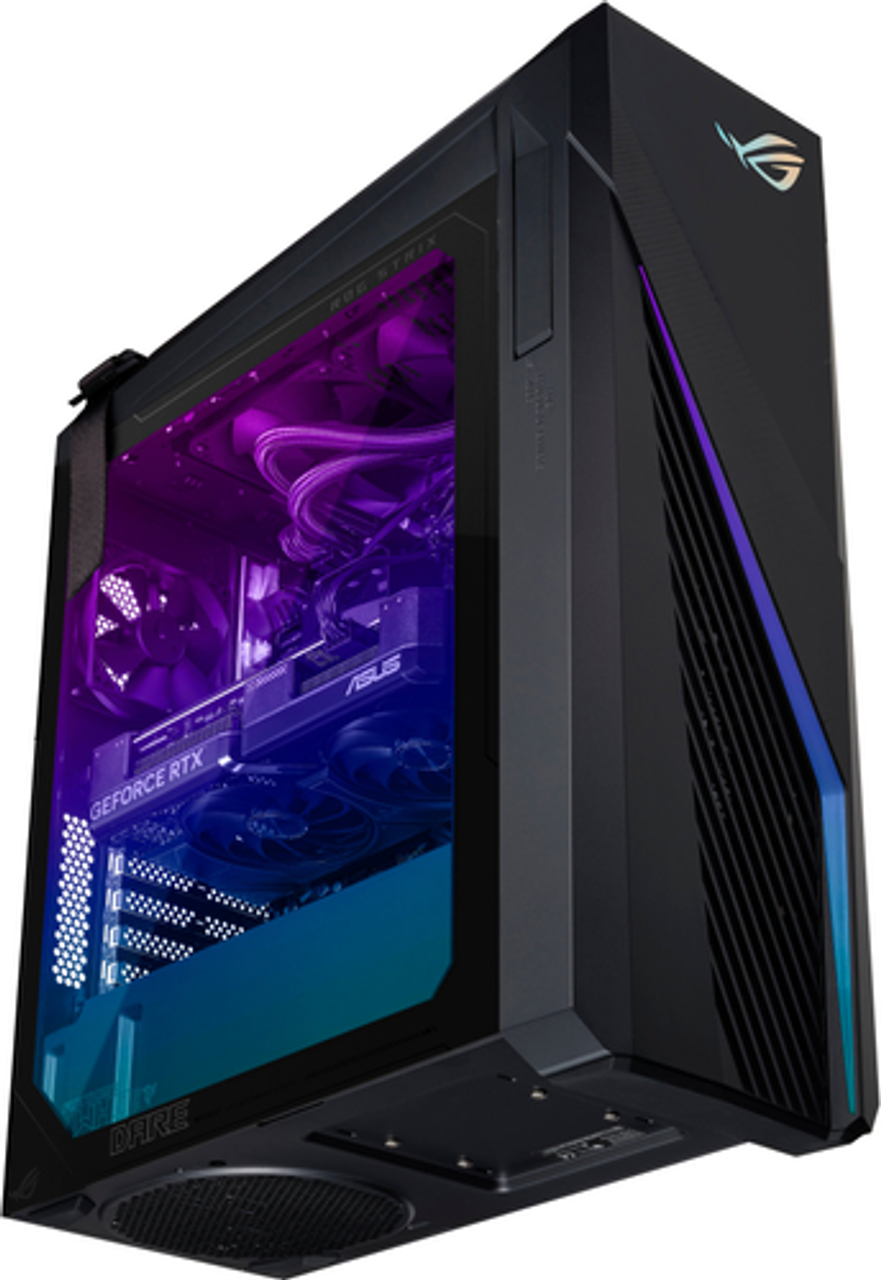 ASUS - ROG Gaming Desktop - Intel Core i7-14700KF - 32GB Memory - NVIDIA GeForce RTX 4070 Super - 2TB SSD - Black - Black