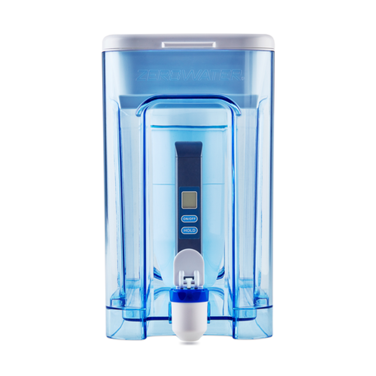 ZeroWater - 32 Cup Ready-Read 5-stage Water Filtration Dispenser - Blue