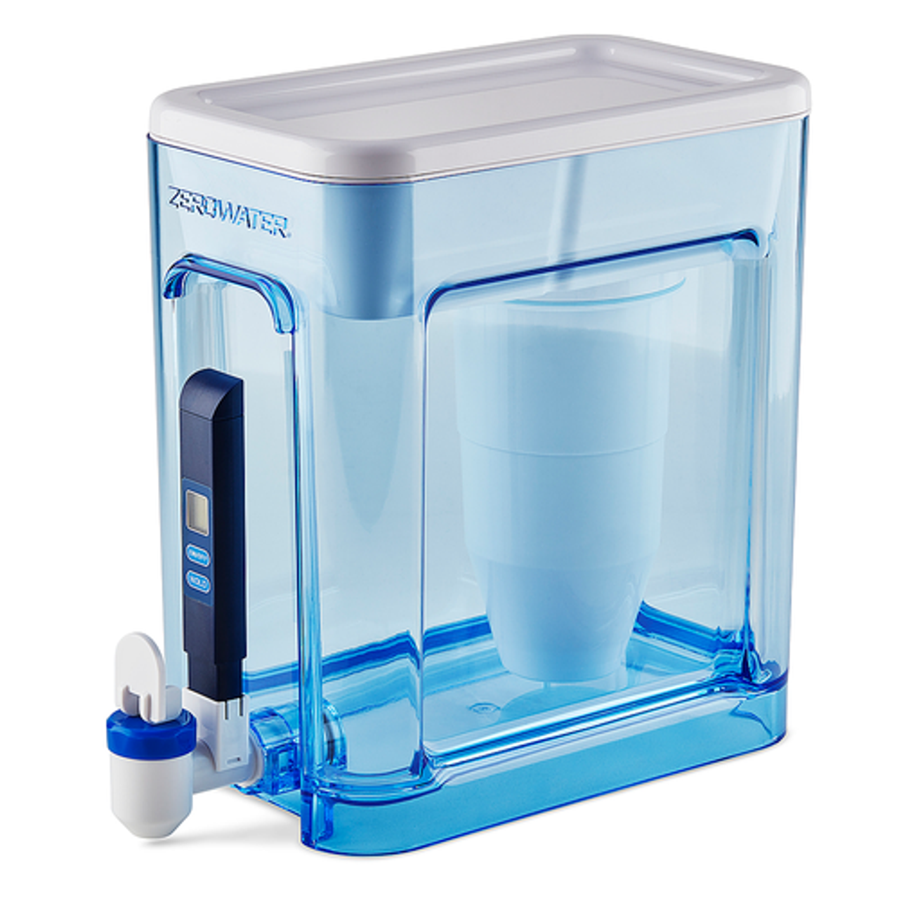 ZeroWater - 22 Cup Ready-Read 5-stage Water Filtration Dispenser - Blue