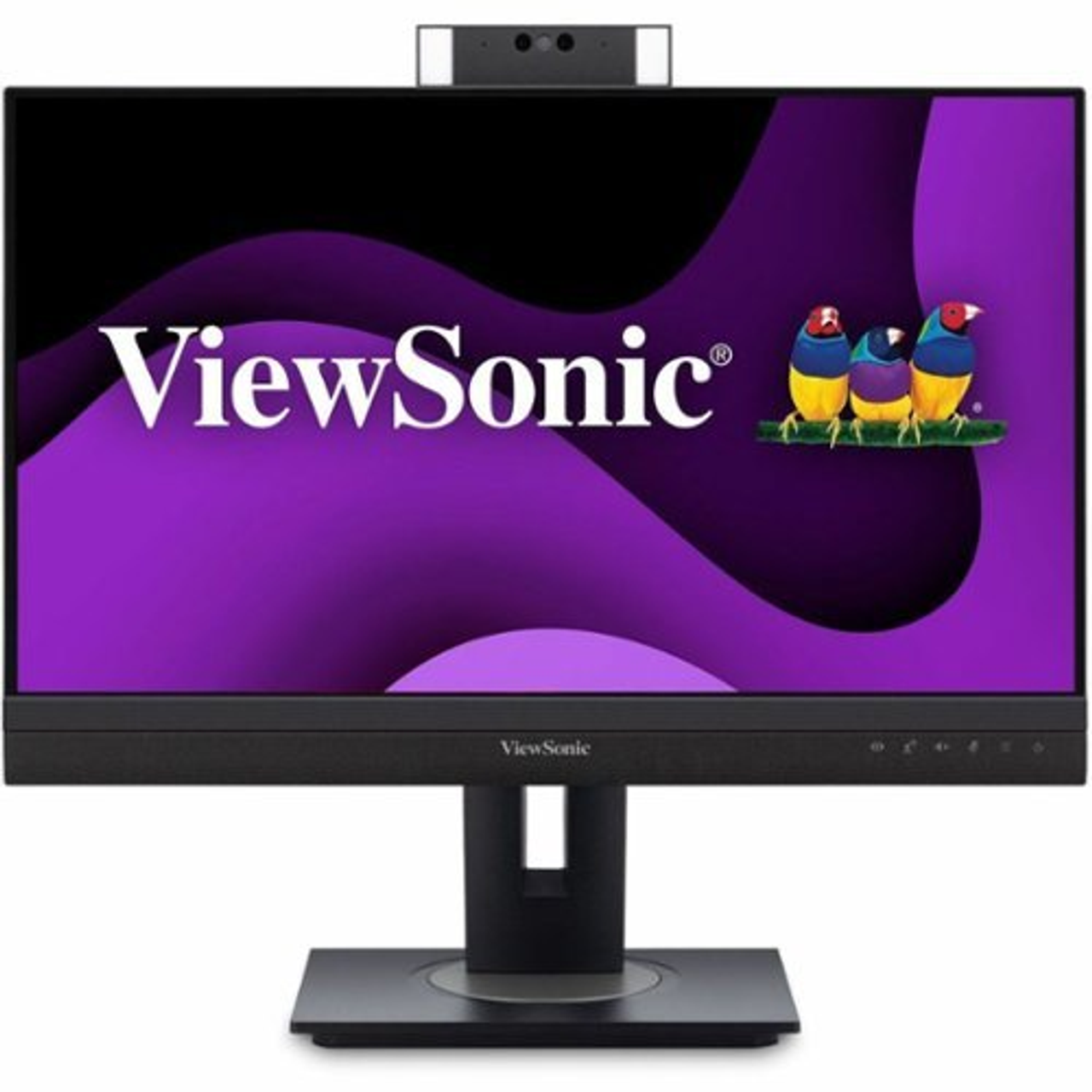 ViewSonic - VG2457V 24'' LCD FHD 100Hz Docking Monitor (HDMI, Display Port, USB-C, RJ45) - Black