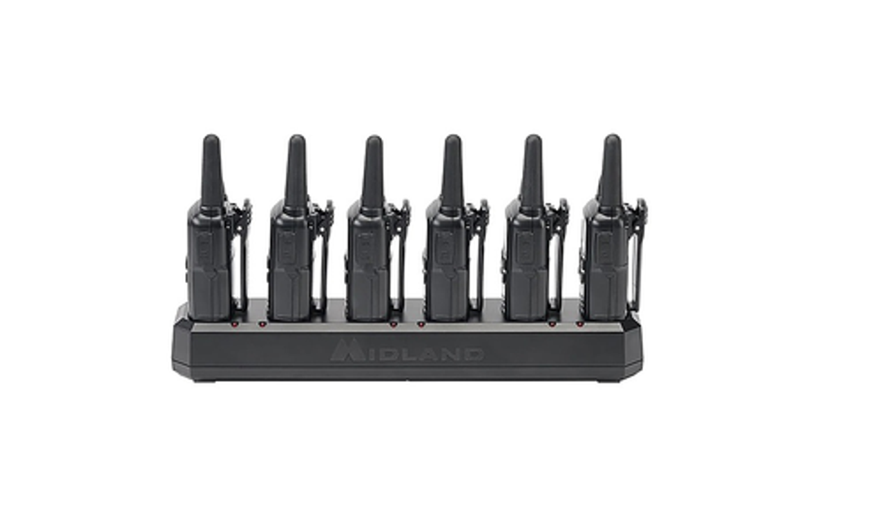 Midland - BIZTALK FRS TWO-WAY BUSINESS RADIO BUNDLE LXT600BBX6 - Black