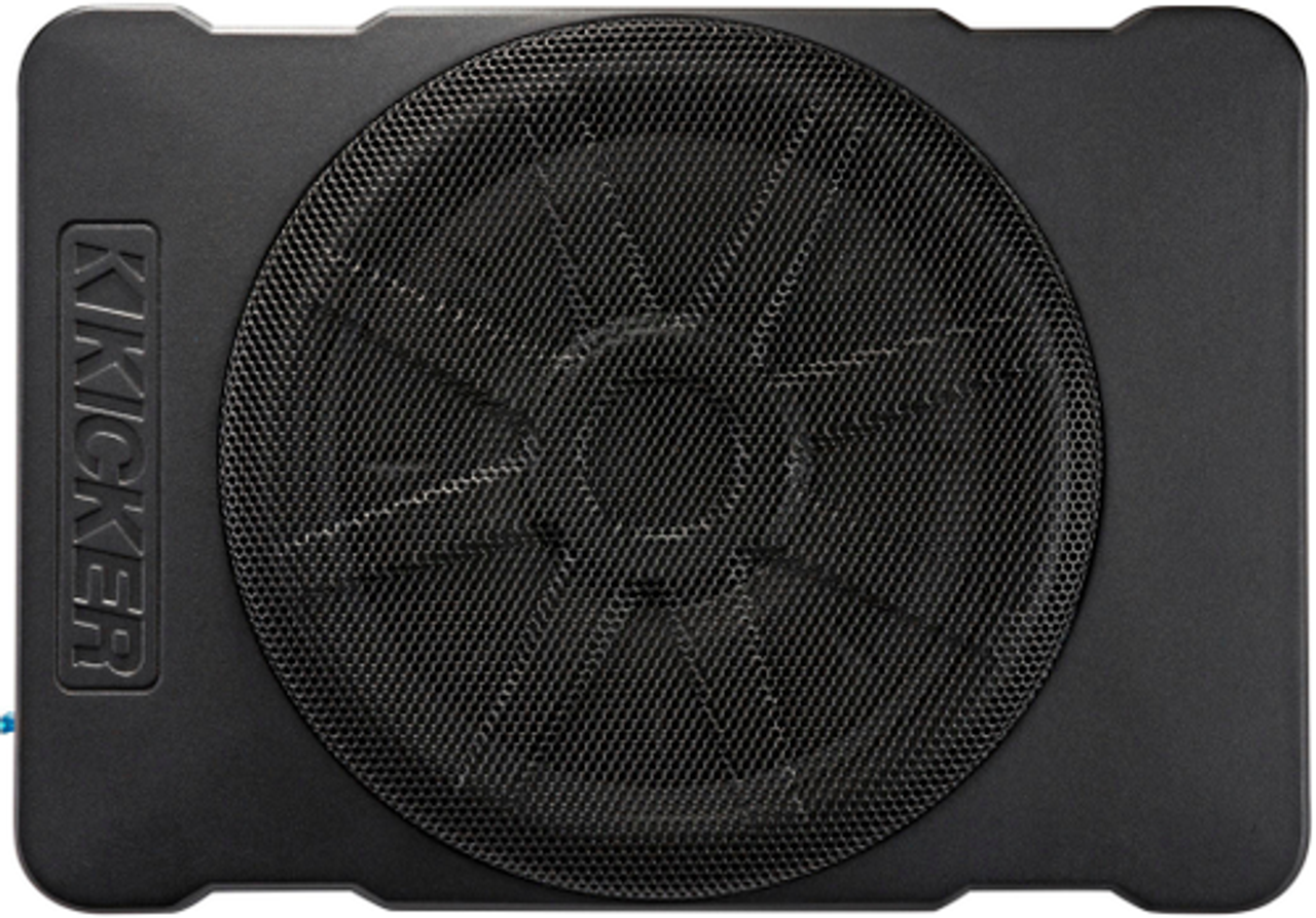 KICKER - Hideaway 10" Compact Powered Subwoofer - Black