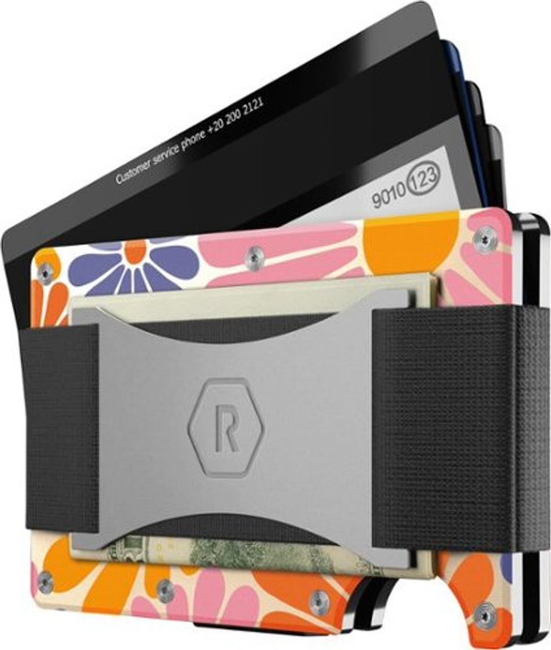 The Ridge Wallet - Aluminum - Flower Power Wallet - Flower Power