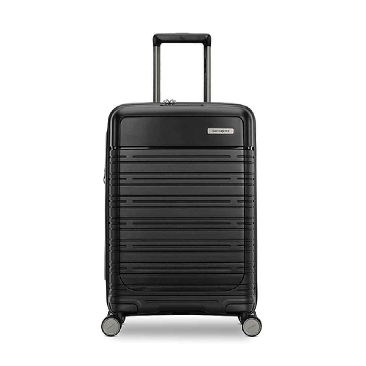 Samsonite - Elevation Plus 21" Expandable Carry-On Spinner Suitcase - Triple Black