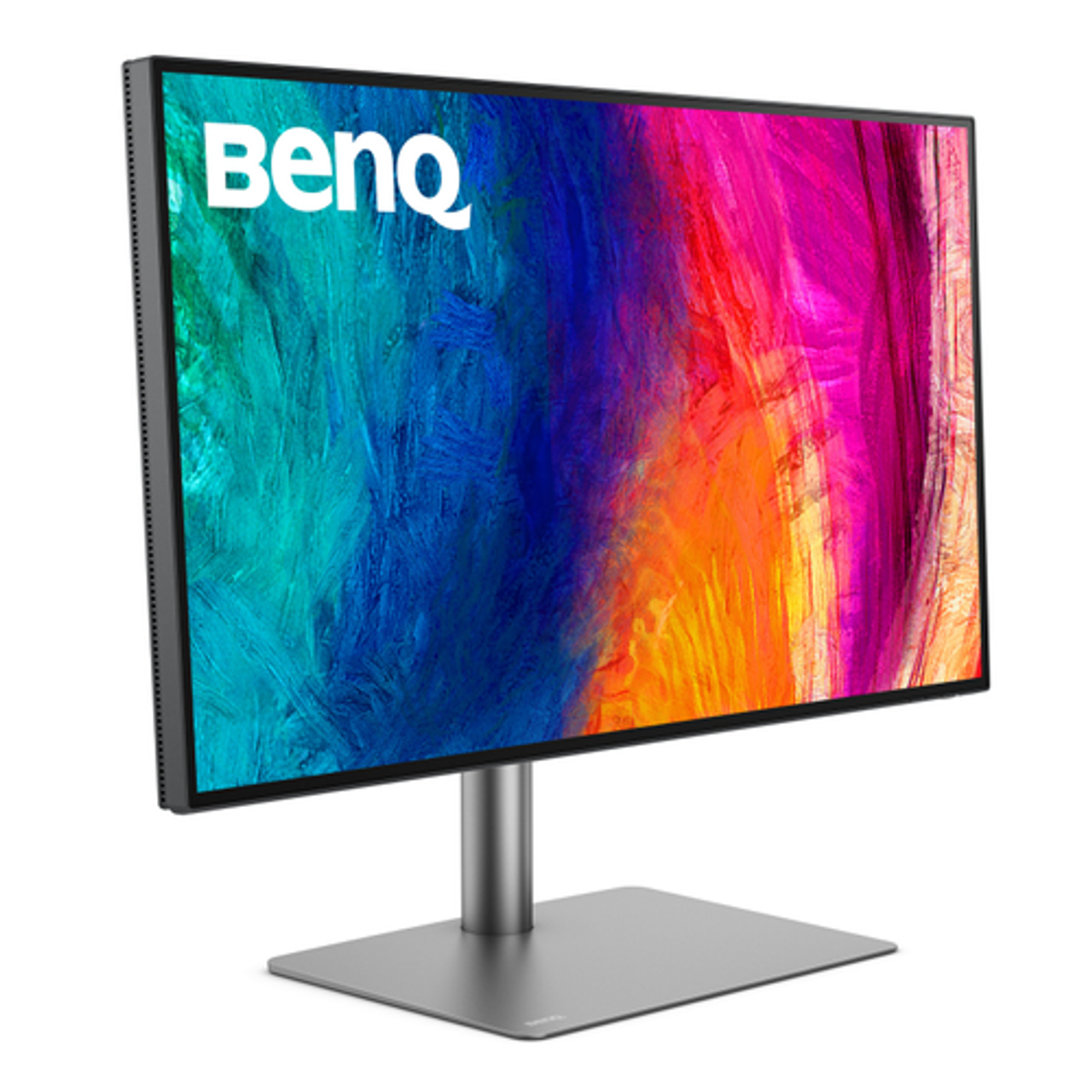 BenQ - AQCOLOR PD3225U 31.5" IPS Black LED 4K P3 Mac Compatible Monitor (HDMI/DP/Thunderbolt 3 85W) - Metallic gray