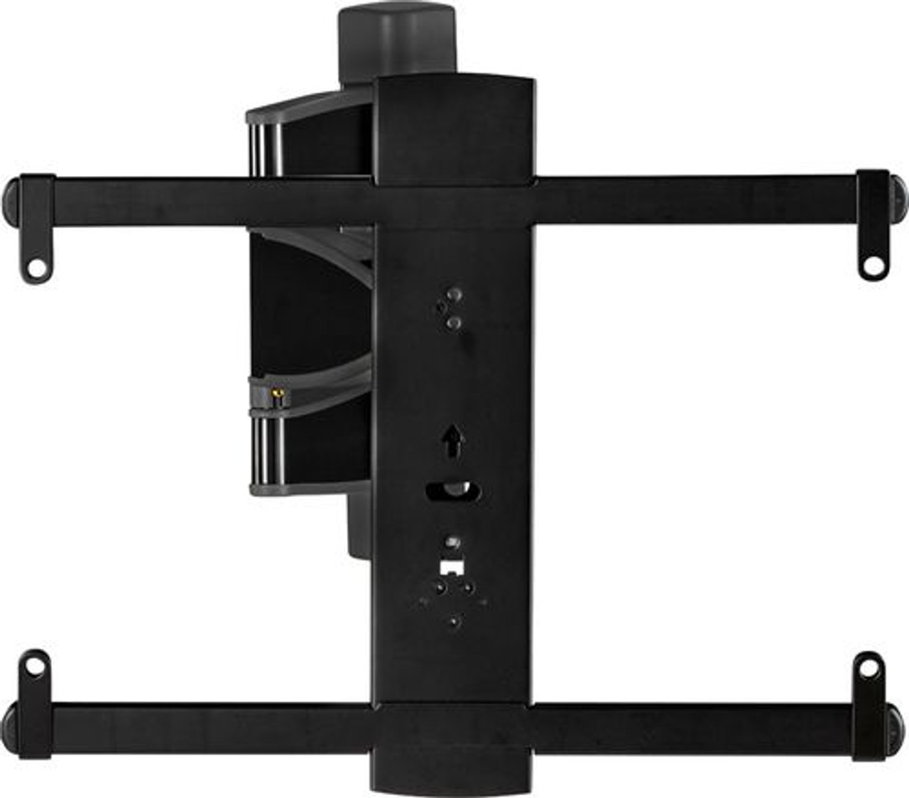 Sanus - Premium Series Swivel TV Wall Mount for Most 32" - 55" TVs - Brushed Metal Black