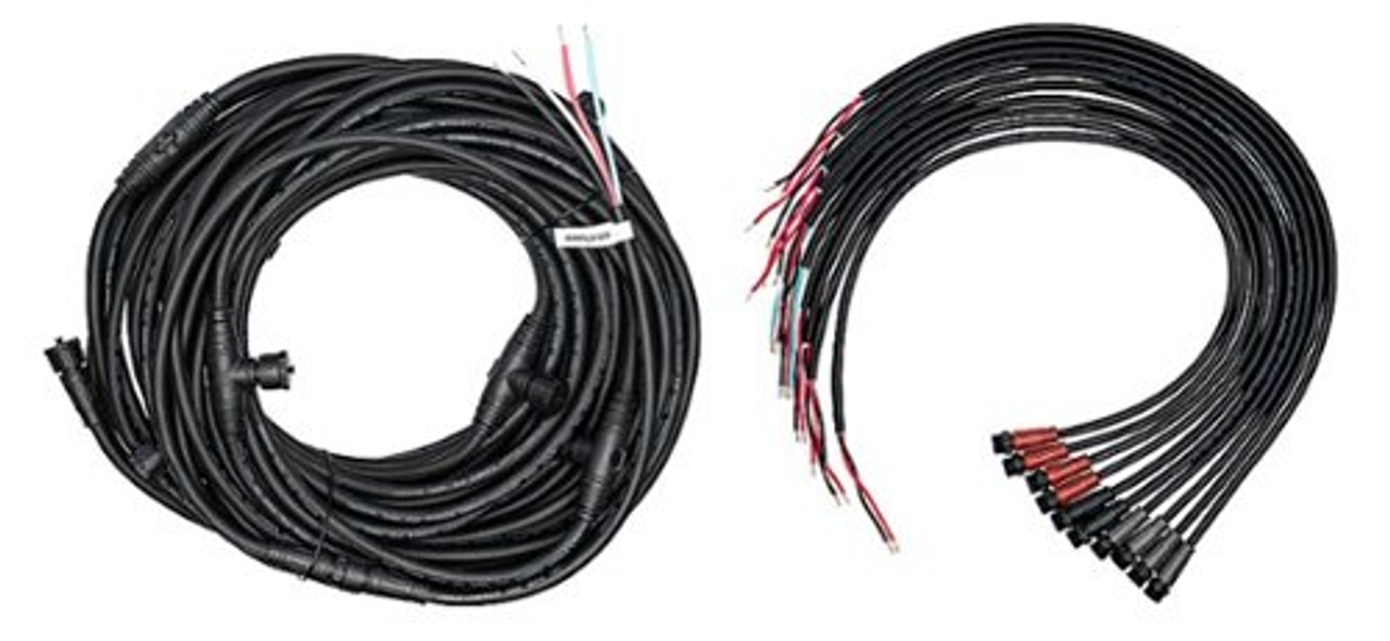 8+2 OUTDOOR WIRING HARNESS for select Sonance Landscape Style Systems (Each) - Black