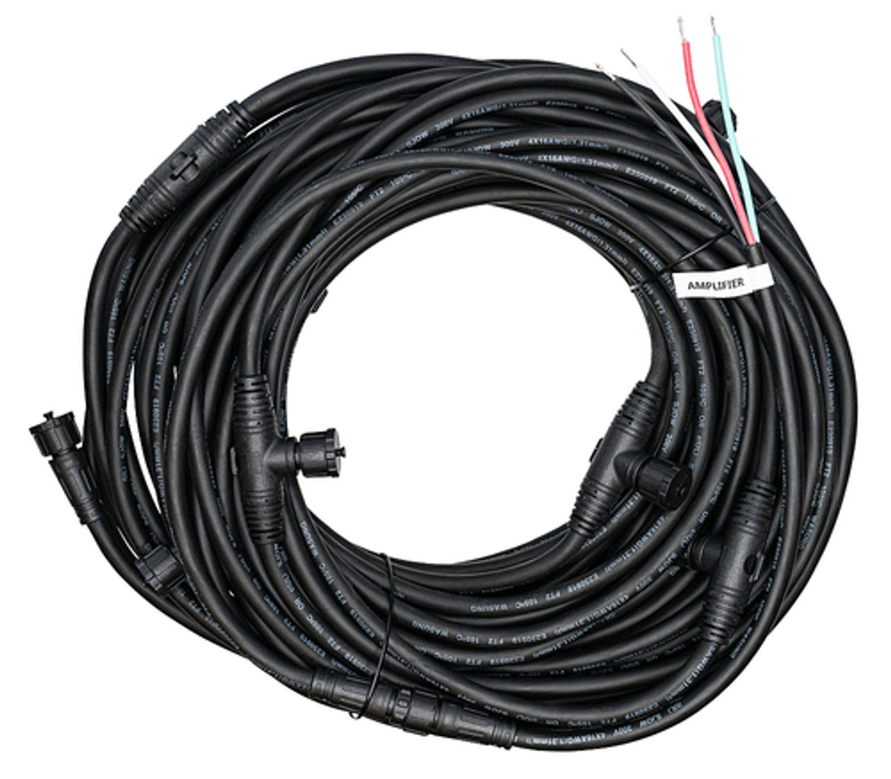8+2 OUTDOOR WIRING HARNESS for select Sonance Landscape Style Systems (Each) - Black