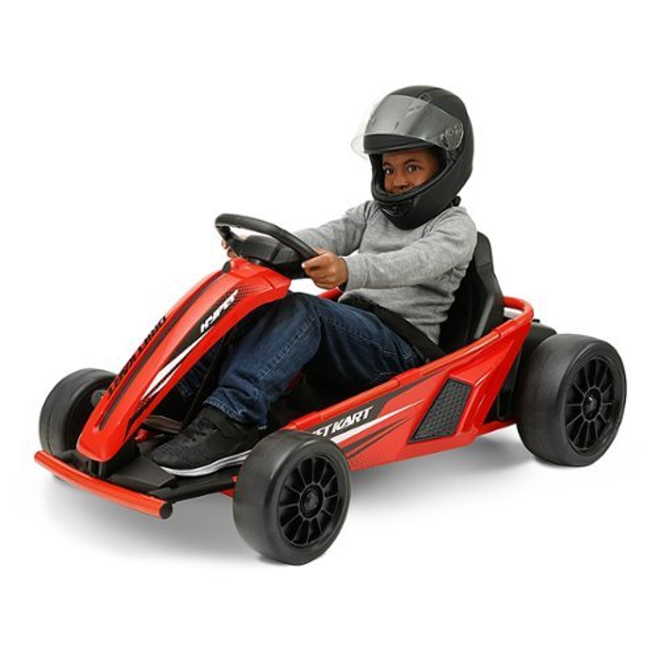 Hyper - 24V Drifting Go Kart Ride On for Kids, Red - Red