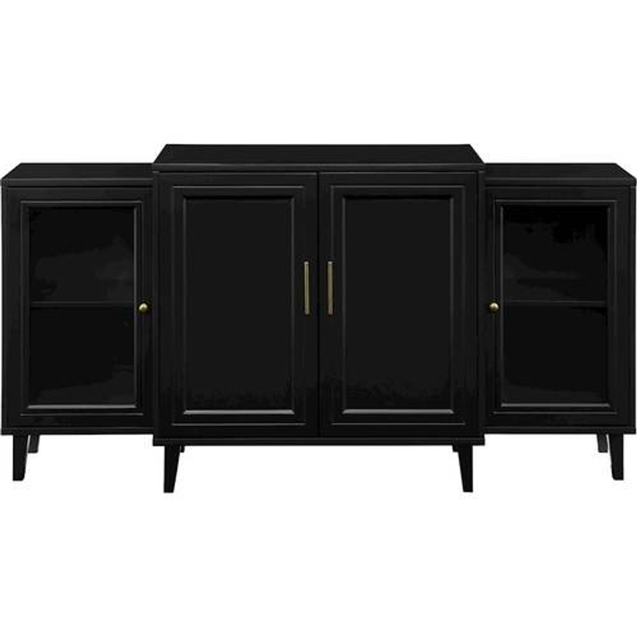 Walker Edison - Tiered Modern Sideboard - Black