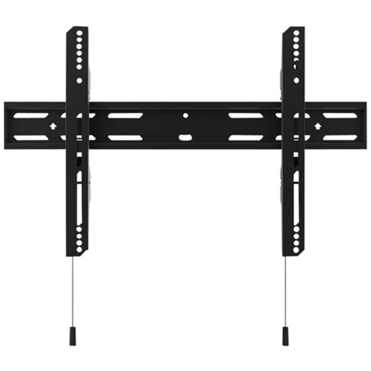 Kanto - Fixed TV Wall Mount for Most 32" - 90" TVs - Black