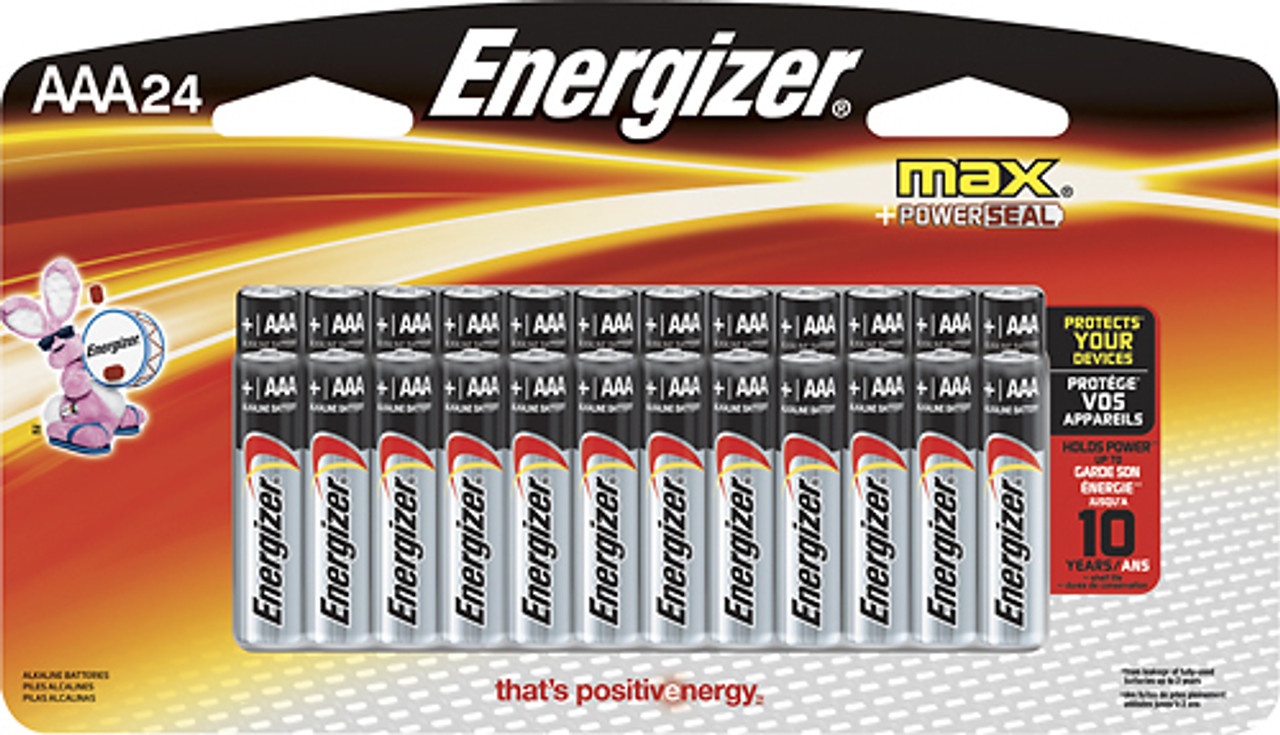 Energizer - MAX AAA Batteries (24-Pack)