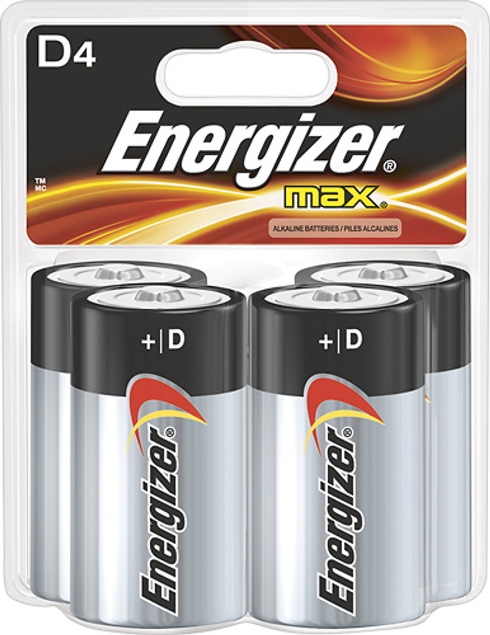 Energizer - MAX D Batteries (4-Pack)