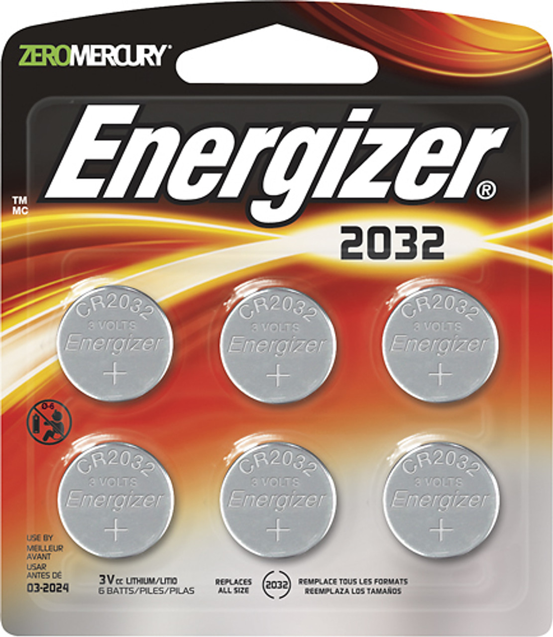 Energizer - 2032 Batteries (6-Pack)