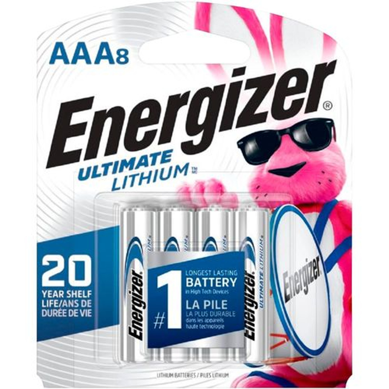 Energizer - Ultimate Lithium AAA Batteries (8-Pack)