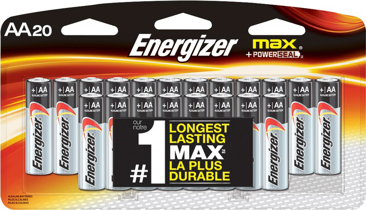 Energizer - MAX AA Batteries (20-Pack)