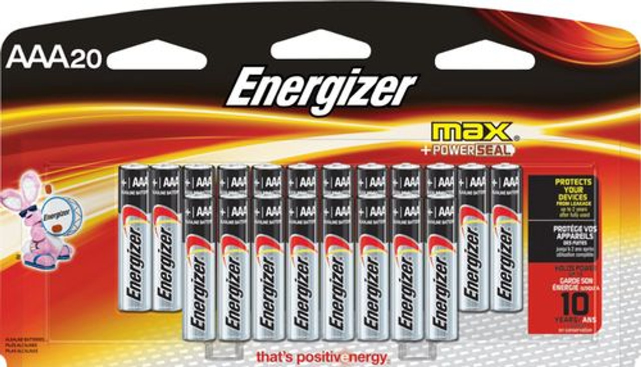 Energizer - MAX AAA Batteries (20-Pack)