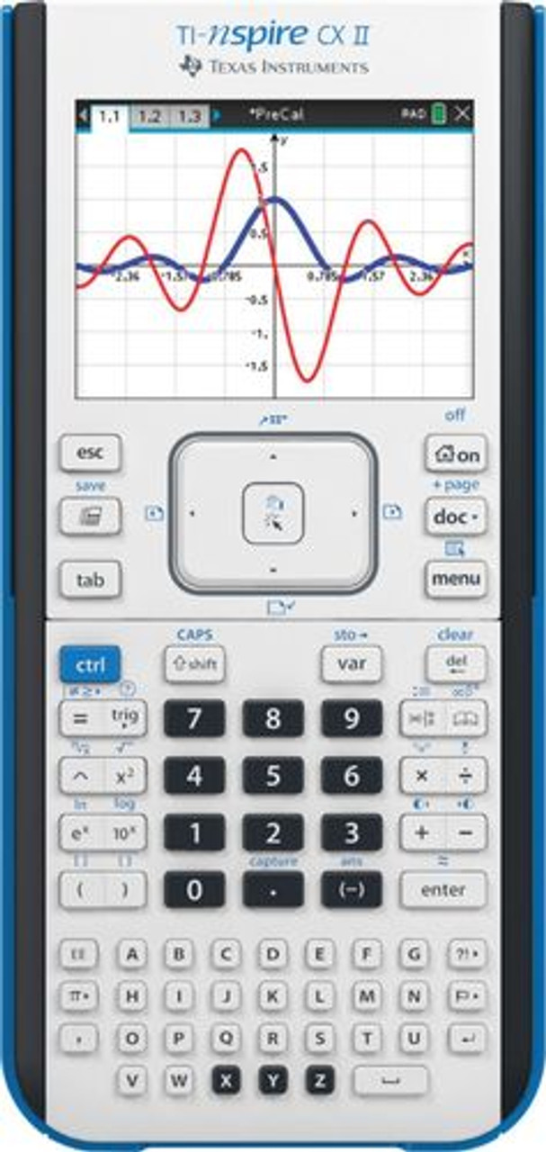 Texas Instruments - TI-Nspire CX II Handheld Graphing Calculator