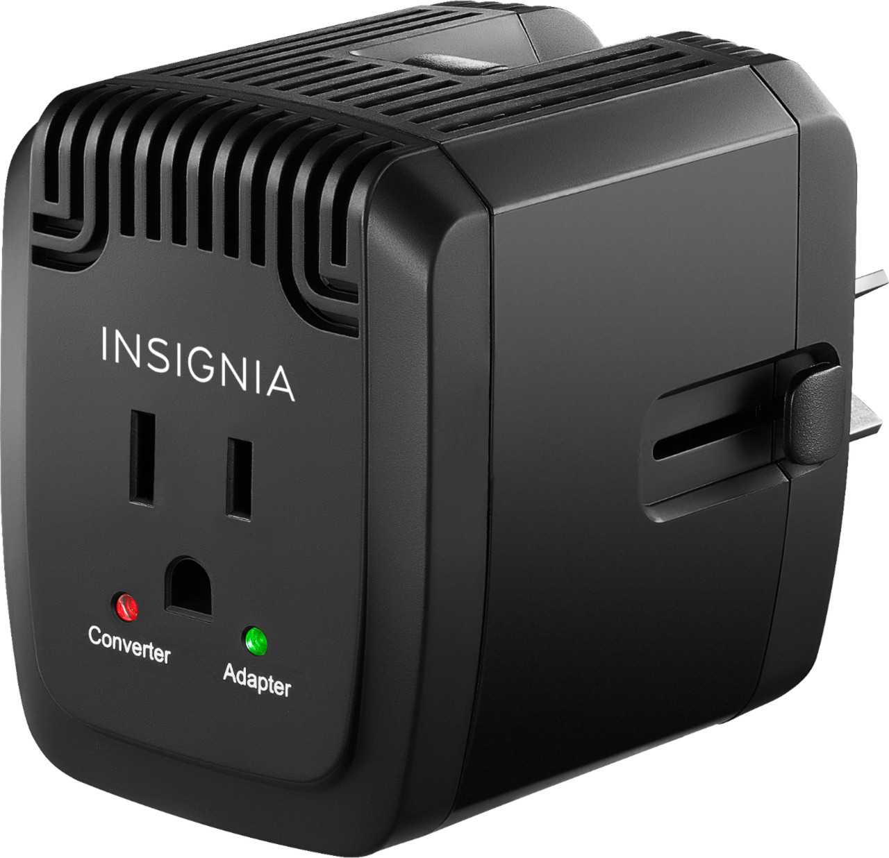 Insignia™ - All-in-One Travel Converter - Black