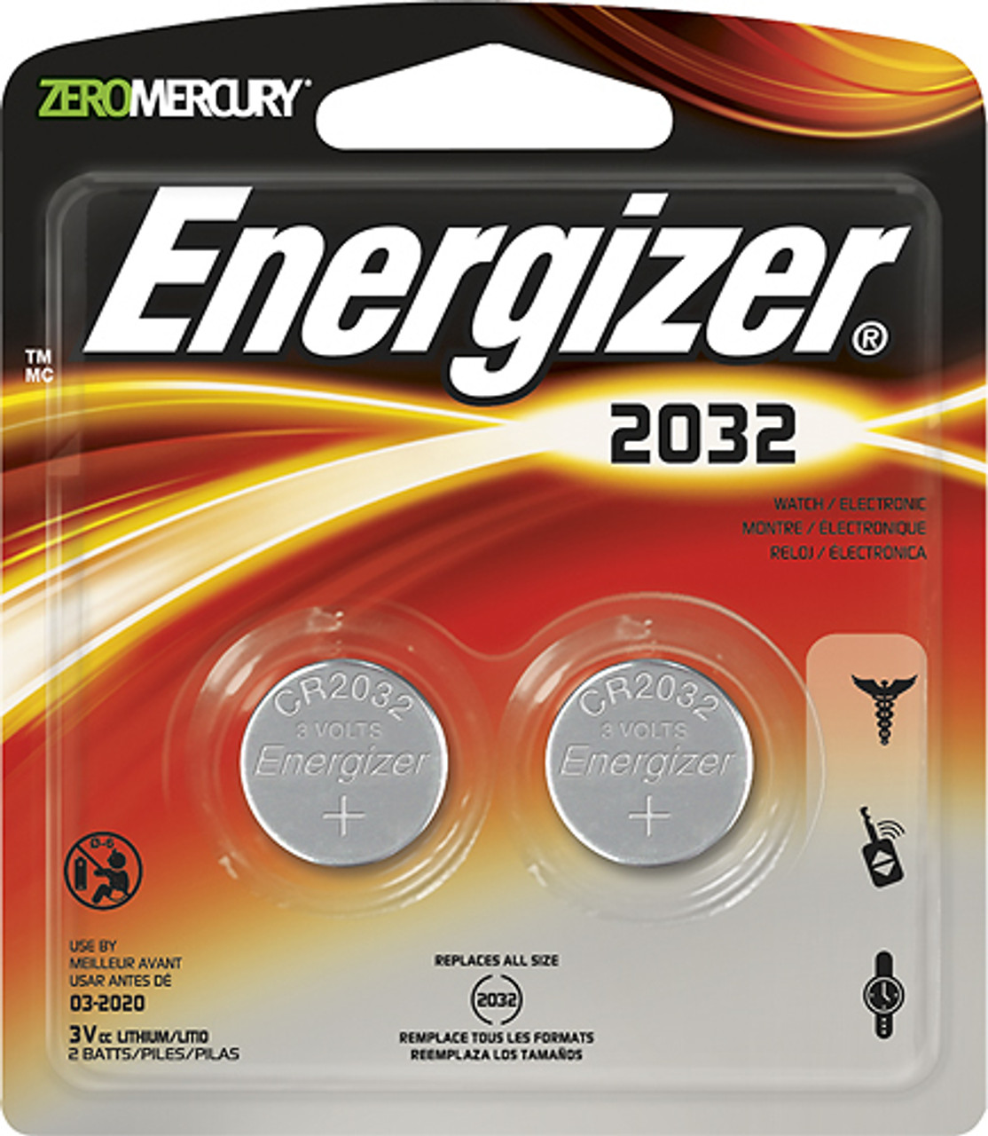 Energizer - 2032 Batteries (2-Pack)