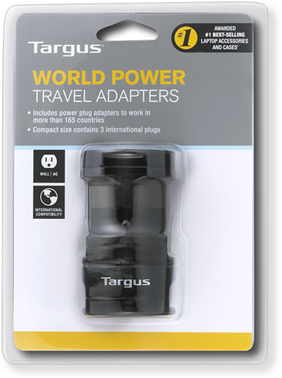 Targus - Travel Power Adapters - Black