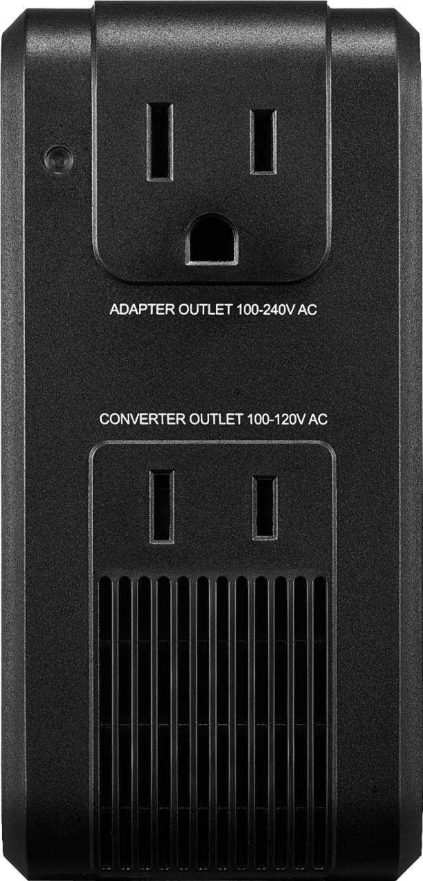 Insignia™ - Travel Adapter and Converter - Black