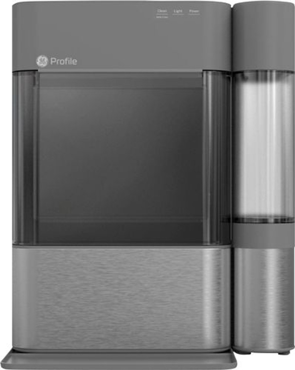 GE Profile - Opal 24-Lb. Portable Icemaker with Wifi - Stainless steel