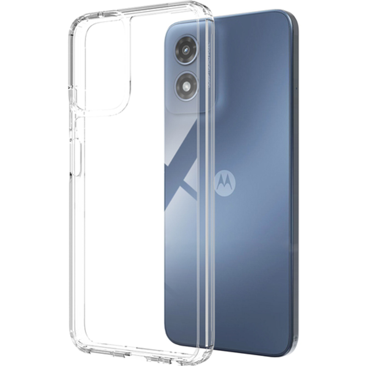 SaharaCase - Venture Series Hard Shell Case for Motorola G Power 5G (2024) - Clear