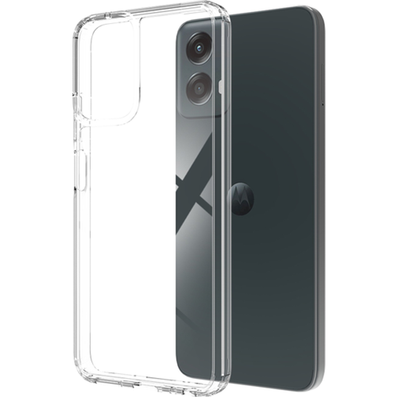 SaharaCase - Venture Series Hard Shell Case for Motorola G 5G (2024) - Clear