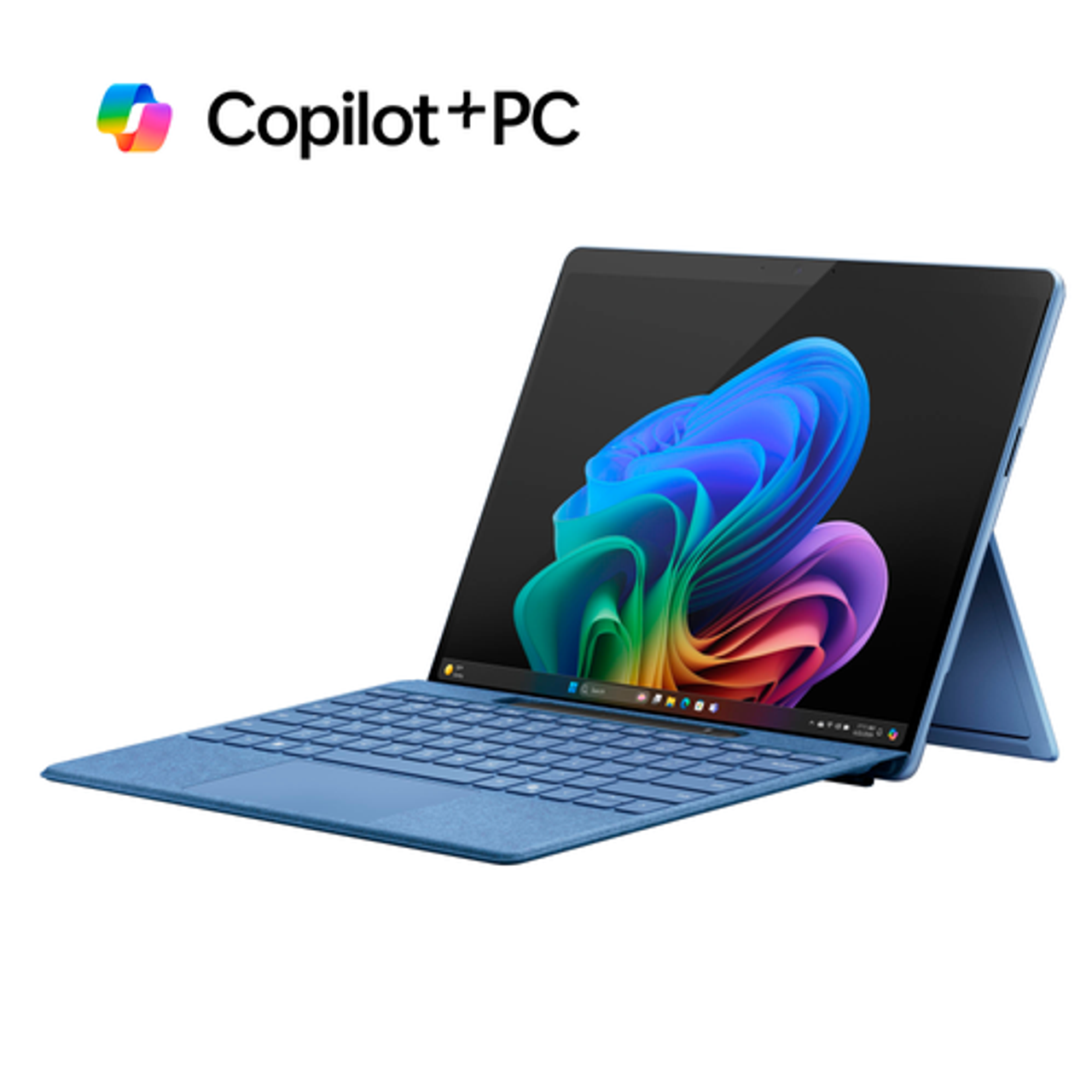 Microsoft - Surface Pro – Copilot+ PC – 13” OLED – Snapdragon X Elite – 16GB Memory – 512GB SSD – Device Only (10th Edition) - Sapphire