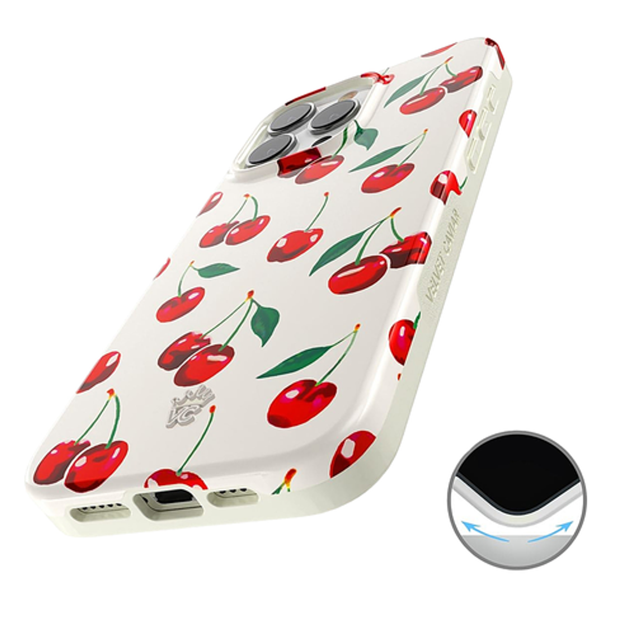 Velvet Caviar - Mon Cheri Cherry MagSafe iPhone 15 Pro Max Case - Cherry