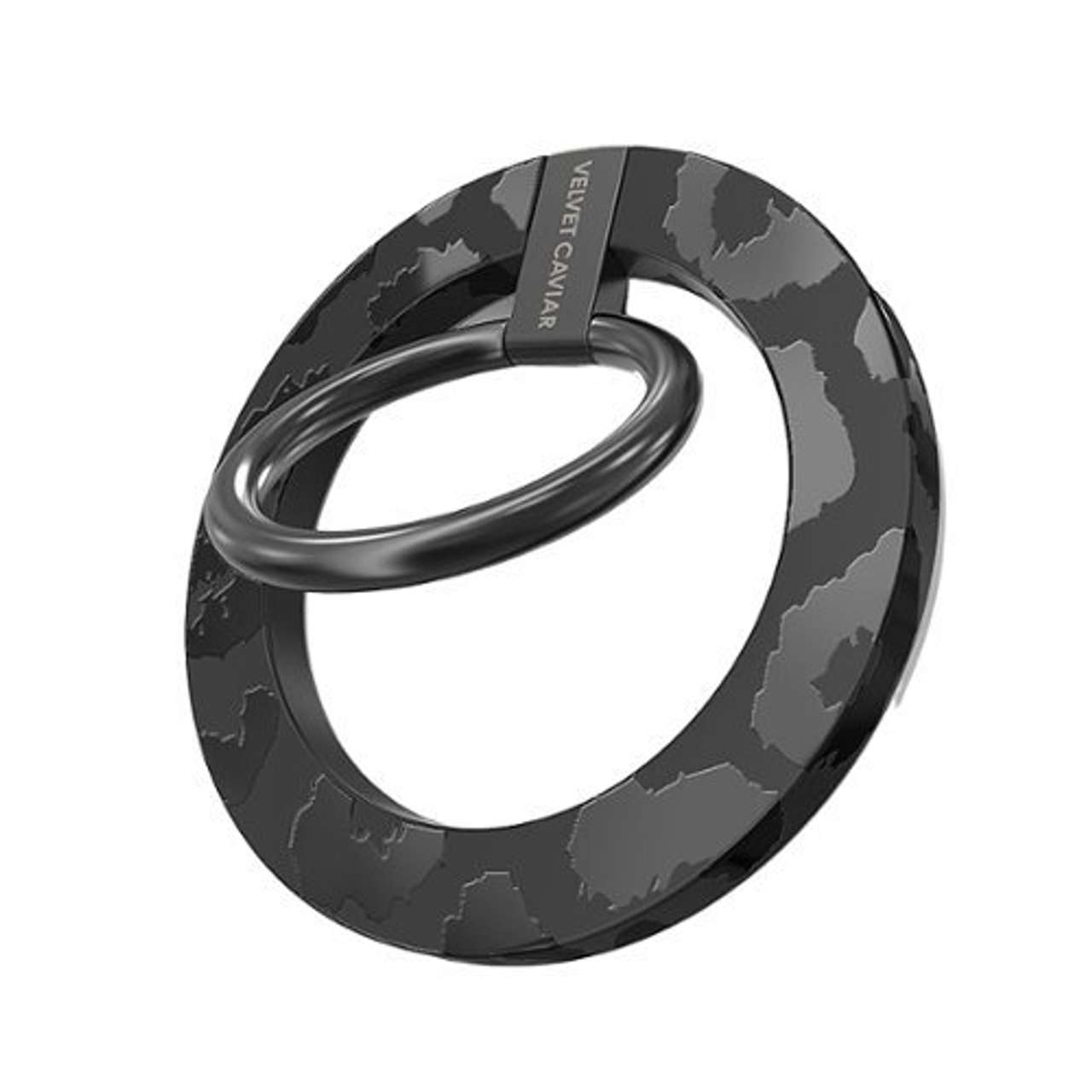 Velvet Caviar - Black Leopard MagSafe Grip Ring - Black Leopard