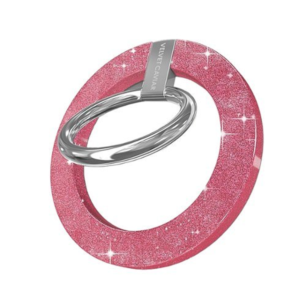 Velvet Caviar - Pink Stardust Glitter MagSafe Grip Ring - Pink Stardust