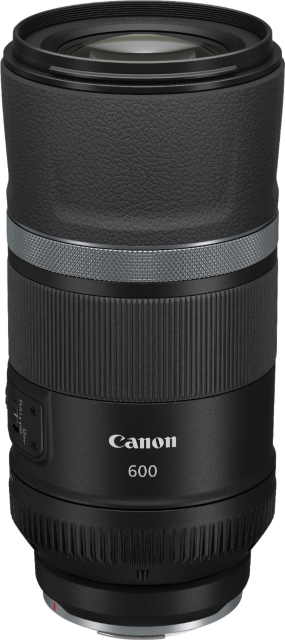 Canon - RF 600mm f/11 IS STM Telephoto Lens for EOS R Cameras - Black