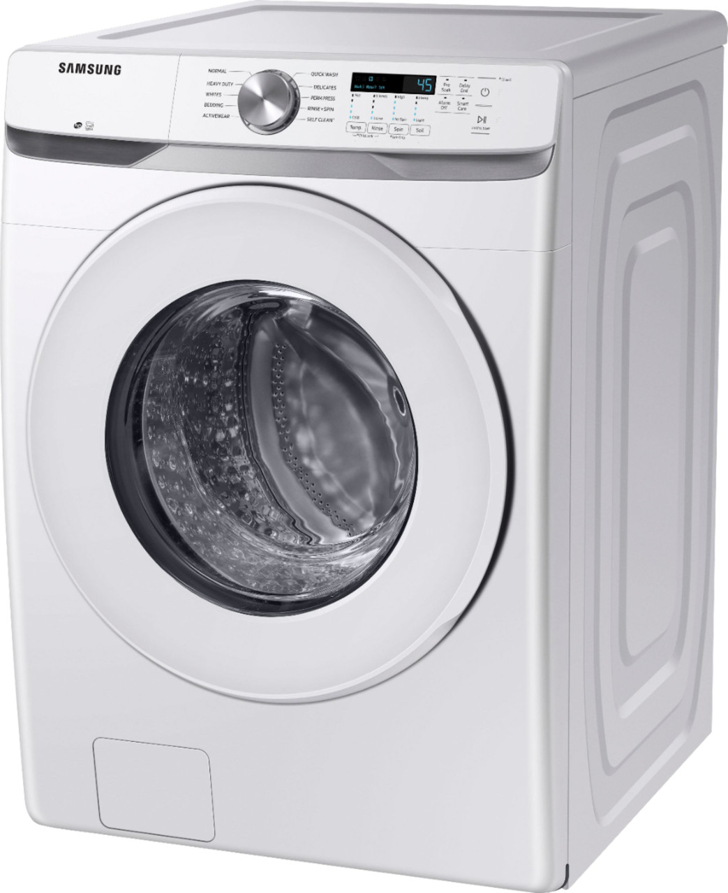 Samsung - 4.5 cu. ft. Front Load Washer with Vibration Reduction Technology+ - White