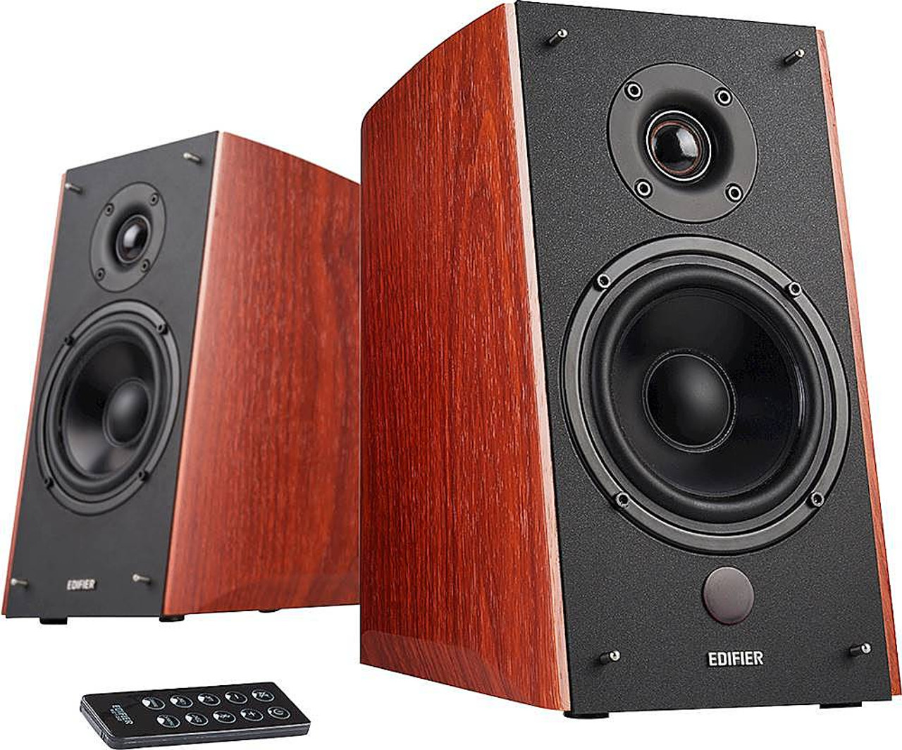 Edifier - R2000DB 120W Wireless Bookshelf Speaker System - Wood/Black