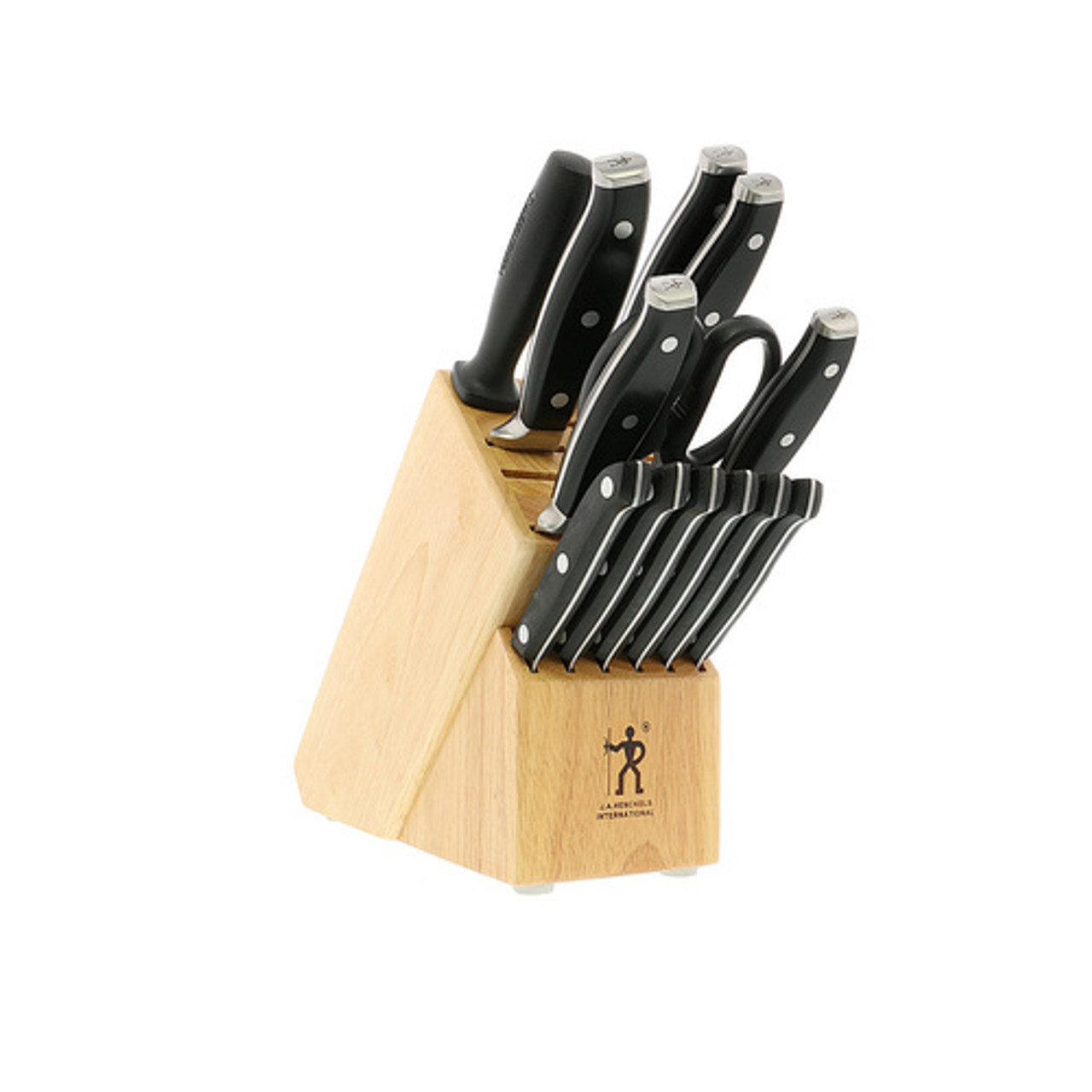 J.A. Henckels International Forged Premio 14-pc Knife Block Set - Brown